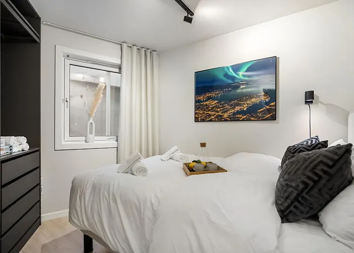 King Bed - Behind Bryggen - Renovated Des 23 דירה ברגן