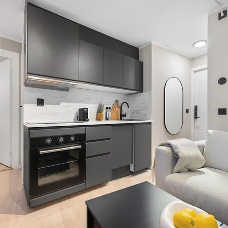 King Bed - Behind Bryggen - Renovated Des 23 公寓 *